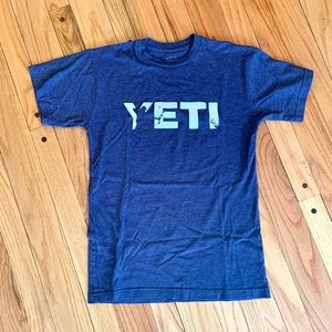 Yeti soft and thick muted navy t-shirt